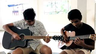 Kimada Nawe  කිමද නාවේ  Guitar by Mahen amp Kalana [upl. by Hendrika]