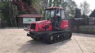 YANMAR CT95 TRACKED TRACTOR FOR SALE [upl. by Henriette]