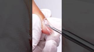 Nail Tech🔥How to deal with the overflowed builder gel😉 buildergel nailtech [upl. by Doscher]