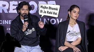 Vikrant Massey Ne Bataya Unko Dhamki Kyun Di Ja Rahi Hai [upl. by Eissoj]