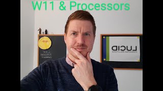 Windows 11  Is your Processor compatible  W11 002 [upl. by Loveridge250]