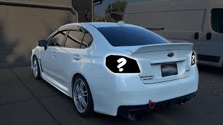 New Tail Lights on the 2021 WRX [upl. by Ahiel]