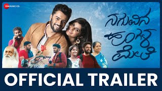 Naguvina Hoogala Mele ನಗುವಿನ ಹೂಗಳ ಮೇಲೆ  Official Movie Trailer  Abhi Dass Sharanya ShettyVenkat [upl. by Terb]