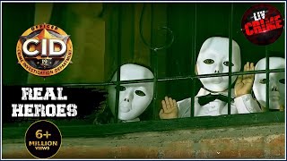 Mystery Behind The White Mask  CID  सीआईडी  Real Heroes [upl. by Eiramanel]