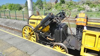 Riding the Stephenson’s Rocket Replica at Locomotion  NRM Shildon [upl. by Mariellen302]