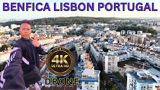 BENFICA LISBON PORTUGAL 4K DRONE SHOOTS 2024 [upl. by Eitsyrhc327]