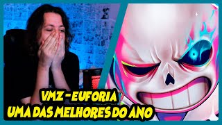 VMZ  Euforia Undertale Feat Anny  REACT DO MORENO [upl. by Nuavahs]