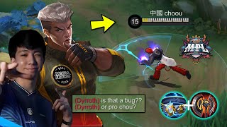 FINALLY CHOU EXP LANE IN MPL IS BACK I TRY THE NEW BUILD CHOU PRO PLAYER  Mobile Legends [upl. by Ressler]