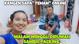 MALAM MINGGU DIRUMAH SAMBIL LEMBUR PACKING KRUPUK [upl. by Kathy232]