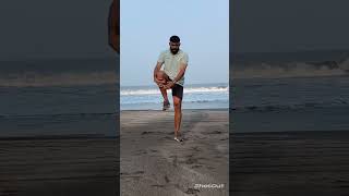 my fitness workout day 15 mybodytransformationtime beach transformat fitness ions motivation l [upl. by Espy]