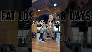 DAY8 FAT LOSS IN 30 DAYS SERIES CHALLENGE fatloss motivation dubai middleeast gymnation [upl. by Daggna]