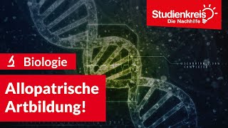 Allopatrische Artbildung  Biologie verstehen mit dem Studienkreis [upl. by Ewens]