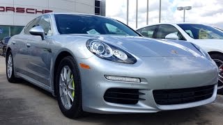 2015 Porsche Panamera S EHybrid Full Review Start Up Exhaust [upl. by Nosidam]