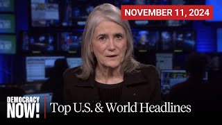 Top US amp World Headlines — November 11 2024 [upl. by Adnaloy]