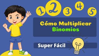 MULTIPLICACIÓN DE BINOMIOS  Productos especiales  Ejercicios Resueltos [upl. by Adnylg]