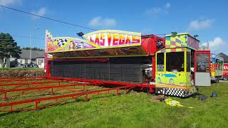 WALTZER AND DODGEMS BUILD UP AT SUMMERCOURT FAIRGROUND WALK AROUND [upl. by Catherine]