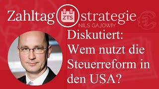 Diskutiert Wem nutzt die Steuerreform in den USA [upl. by Ulrike]