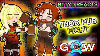 HTTYD Reacts to Hiccup as Kratos Part 39  GOW Ragnarök  Gacha Club React [upl. by Blackman]