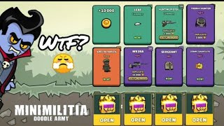 Black Ops Crate Open in Mini Militia2024🥰 [upl. by Subir832]