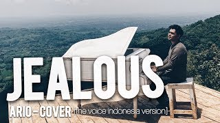 Ario Setiawan  Jealous  labrinth  cover video lyric the voice indonesia version [upl. by Dnar]