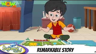 Selfie With Bajrangi  Remarkable Story  Compilation 02 Hindi Cartoon For Kids  Wow Kidz [upl. by Inkster156]