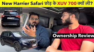 New Harrier Safari लेने की सोच रहे हो तो ये वीडियो जरूर देख लेना 🚀 XUV 700  Ownership Review [upl. by Eilatam]