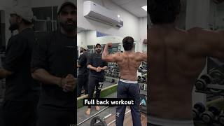 Full back workout youtube youtubeshorts [upl. by Ynohta]