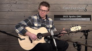 2023 Brand New Spohn OMC Madagascar RosewoodSwiss Moon Spruce played by Matt Thomas [upl. by Anha271]