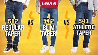 Which Levis Jean Is Best FOR YOU  502 VS 512 VS 541 [upl. by Edobalo]