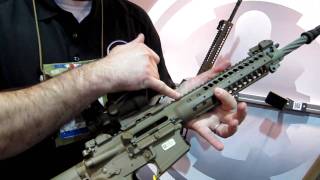 LWRC M6IC Tactical Rifle  SHOT Show 2012 [upl. by Ettenyl]