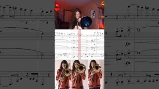 Thriller 2024 Version halloween trombone spookyseason [upl. by Nalyak73]