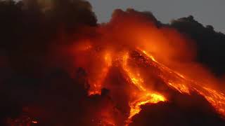 One of the most spectacular eruption of Mt Etna of 2021 [upl. by Mountfort923]