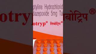 Libotryp Tablets Uses in Hindi  Amitriptyline and Chlordiazepoxide Tablets [upl. by Effy340]