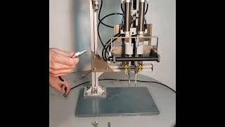 Avery Dennison IndES® setting up the IndES® elastic staple machine Pt 2 [upl. by Cheston]