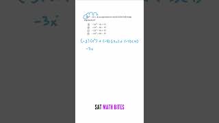 Using the Distributive Property to Simply an Expression  SAT Math Practice [upl. by Gnahk112]