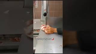 Beef cut cuttingmachine lamb cheflife lambchops [upl. by Aliled]