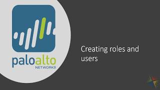 Creating Palo Alto roles and users [upl. by Shatzer]