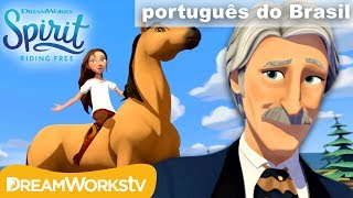 O avô da Lucky  SPIRIT CAVALGANDO LIVRE [upl. by Revilo]