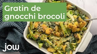 Recette de gratin de gnocchi au brocoli [upl. by Latsyc]