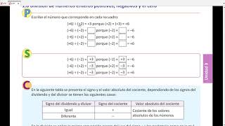 18 DIVISIÓN DE NÚMEROS ENTEROS POSITIVOS NEGATIVOS Y EL CERO [upl. by Noeht589]