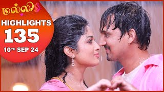 Malli Serial  EP 135 Highlights  10th Sep 2024  Nikitha  Vijay  Saregama TV Shows Tamil [upl. by Adni971]