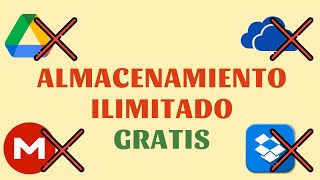 Almacenamiento ilimitado gratis [upl. by Yspyg]