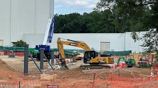 Kings Dominion Vlog 37  More Launch Track Installed [upl. by Ojybbob]