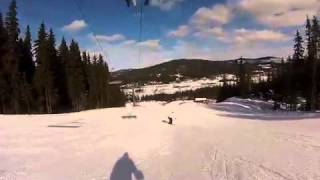 Trysil Norway  Black Diamond Death Run [upl. by Hakeber]