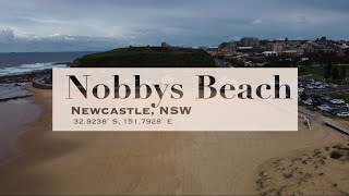 Nobbys Beach Newcastle NSW  drone sequence [upl. by Warenne]