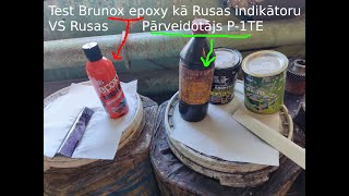 Iemēģinu Brunox Epoxy kā rūsas indukātoru salidzinu ar veco metodi Ortofosforskābi [upl. by Jenette]