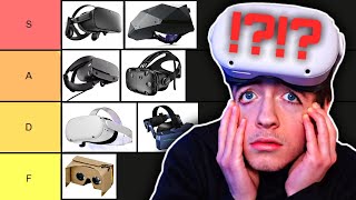 Ranking the MOST Popular VR Headsets EVER [upl. by Glasgo337]