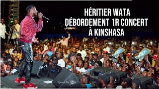 Héritier WATA  DÉBORDEMENT PREMIER CONCERT À KINSHASA PLUS 30 MILLES SPIRITAS PRÉSENT [upl. by Biron]