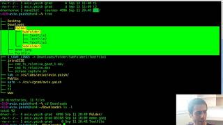 Shell tutorial part 4 navigating the file system [upl. by Alrad546]