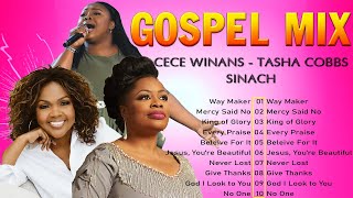 TOP 50 OLD GOSPEL SONGS BLACK 🎹 Best Praise and Worship Songs Of All Time  Cece Winans Tasha Cobbs [upl. by Ssidnac]